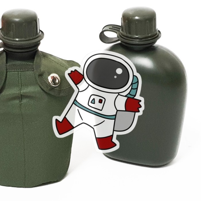 VEPLES TNI/peples TNI asli/tempat minuman TNI/TEMPAT AIR MINUM