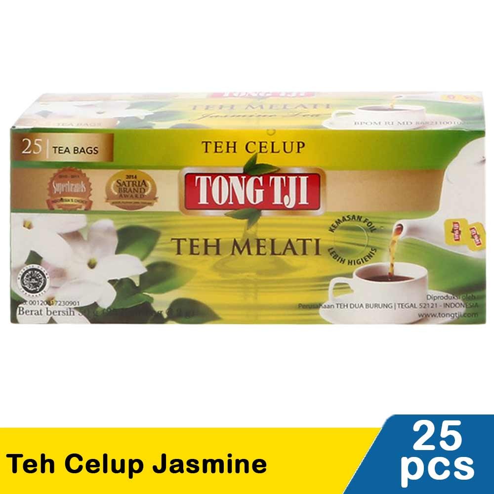 TONG TJI TEH CELUP (TANPA AMPLOP) 25'S JASMINE
