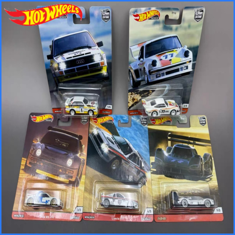 In Stock Hot Wheels Premium 2020 Car Culture Thrill Climbers Series Set Audi Porsche Ford Lancia Vol