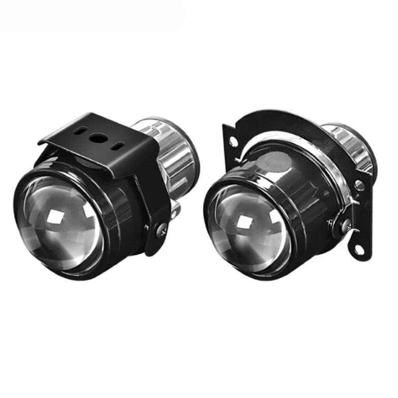 2.5 Inch Bi-Xenon HID Metal Fog Light Projector Lens For H11 HID H8 H9 Refit Motorcycle Universal Ca