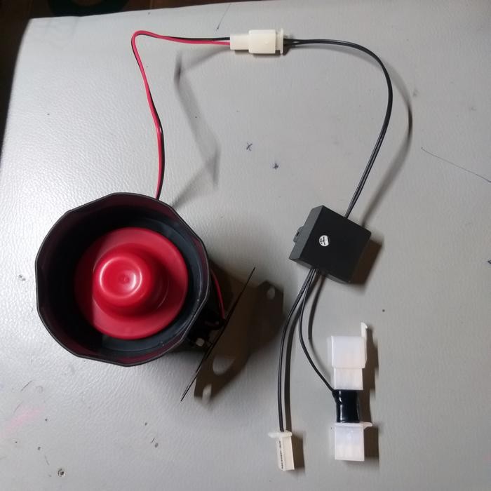 Convert Toa Alarm Mobil utk PNP ke Alarm Motor, bs ikut mode diam  CVJA