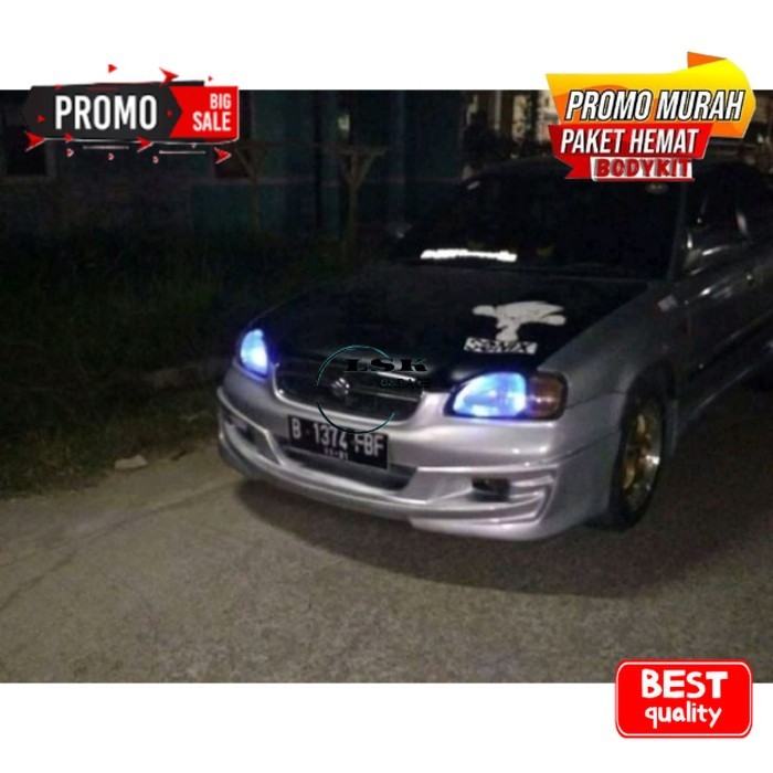 Bodykit suzuki baleno 97 1997-1999 full set custom fiber foxy