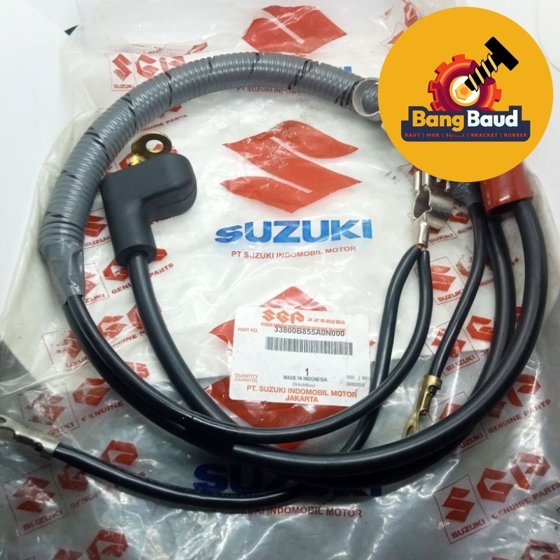 KABEL KE PALA AKI ECCU 1 SET SUB HERNES SUZUKI FUTURA CARRY AVP INJEKSI ORIGINAL SGP