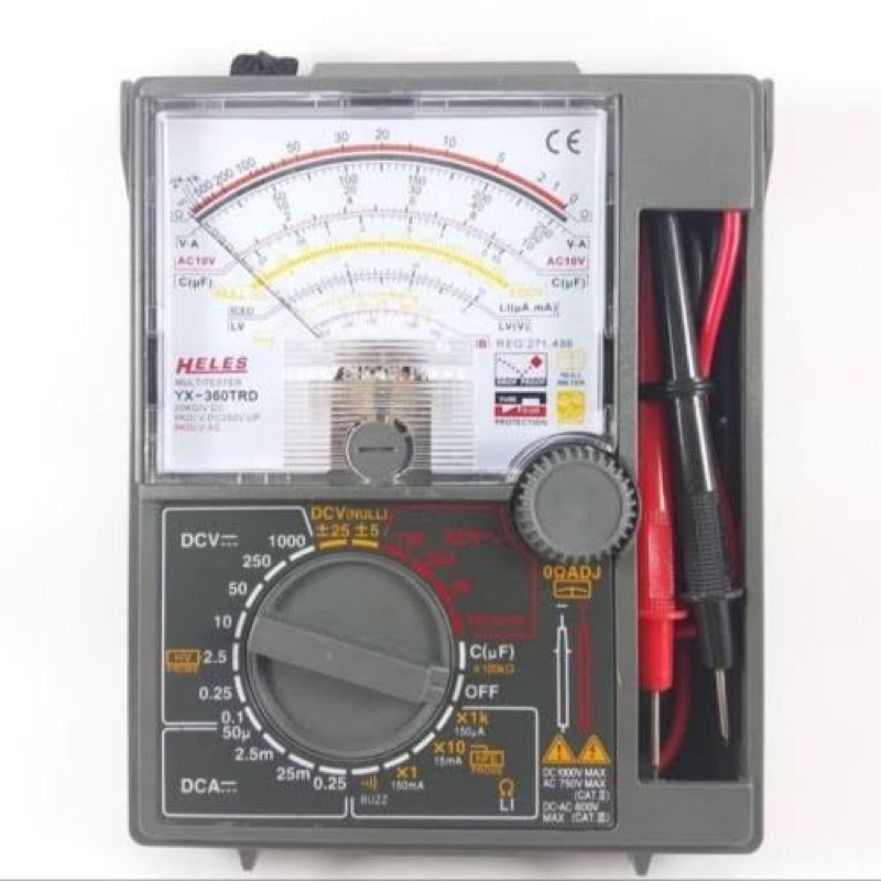 Multitester Analog Heles YX 360 TRD