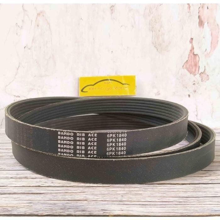 BANDO VAN BELT 6PK 1840 RIB BELT TALI KIPAS 6PK-1840 FAN BELT ALUR