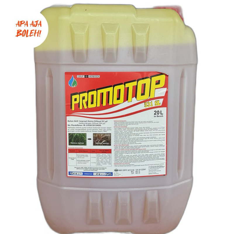 HERBISIDA PROMOTOP 531 SL 20 LITER/ PROMOTOP