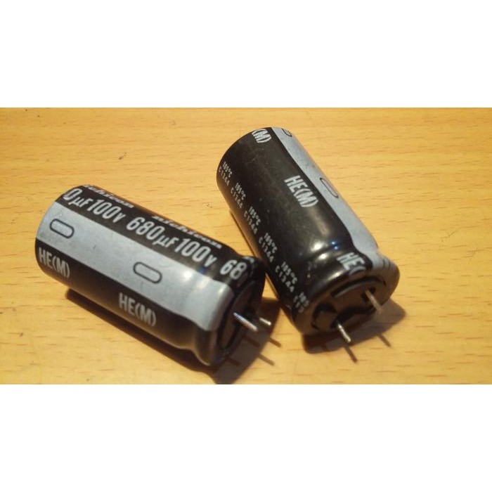 LEW99 Elco Elko 680uF 680uf/100v HE series Nichicon