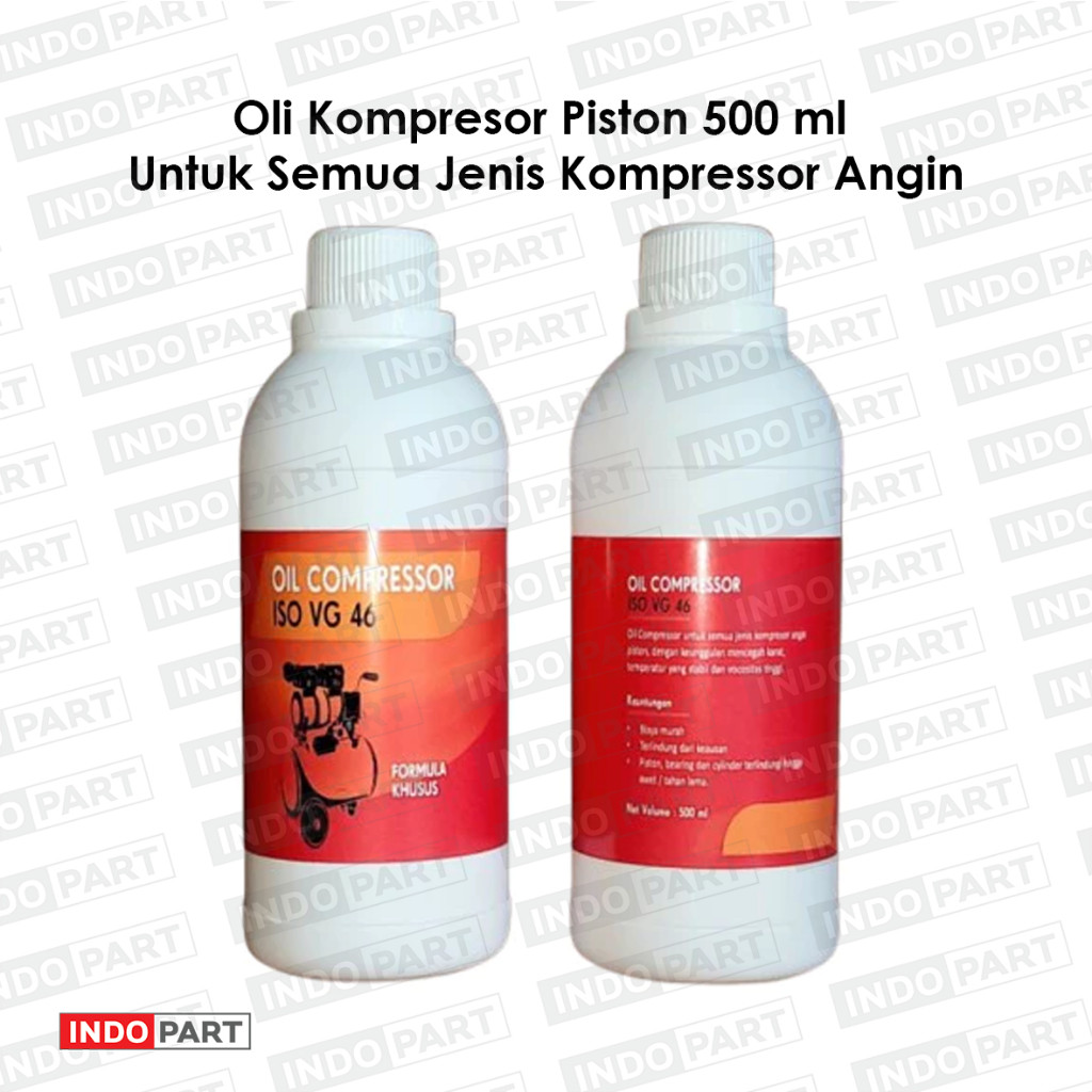 Oli Kompresor Angin VG 46 500ml | Oli Piston Semua Jenis Kompresor