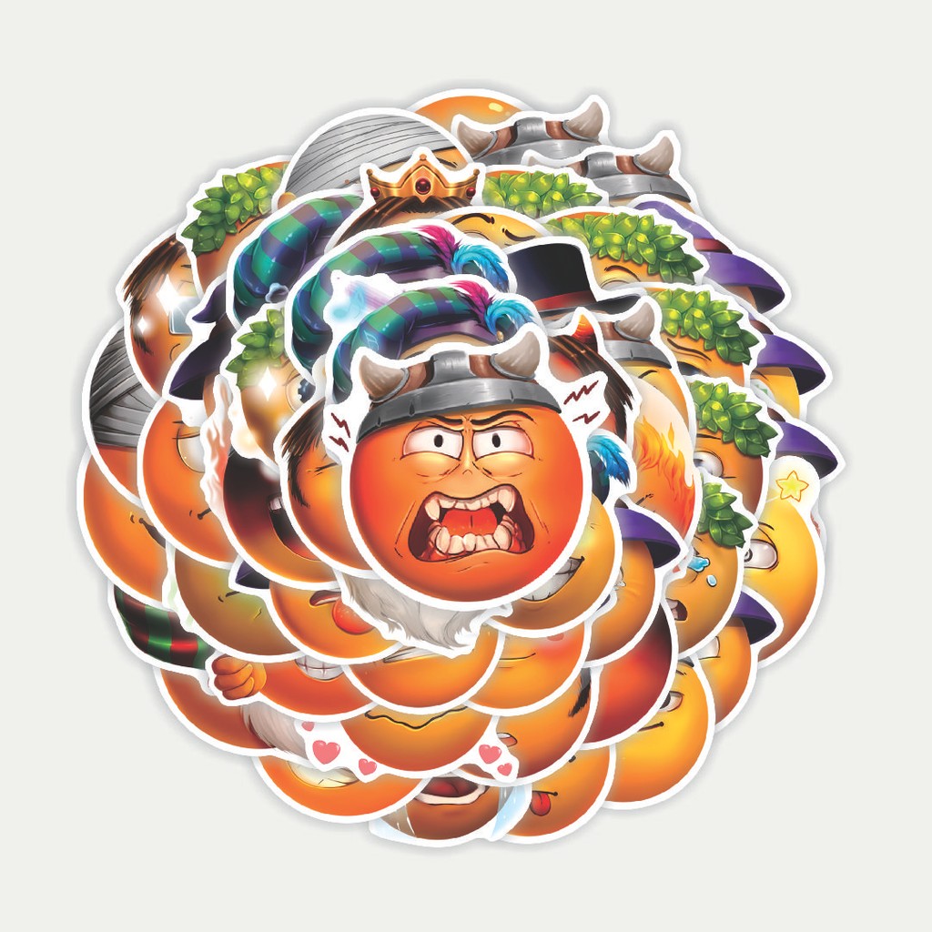Sticker Pack Stiker Rpg Emoji | Sticker TUMBLR | Stiker LAPTOP KOPER HELM