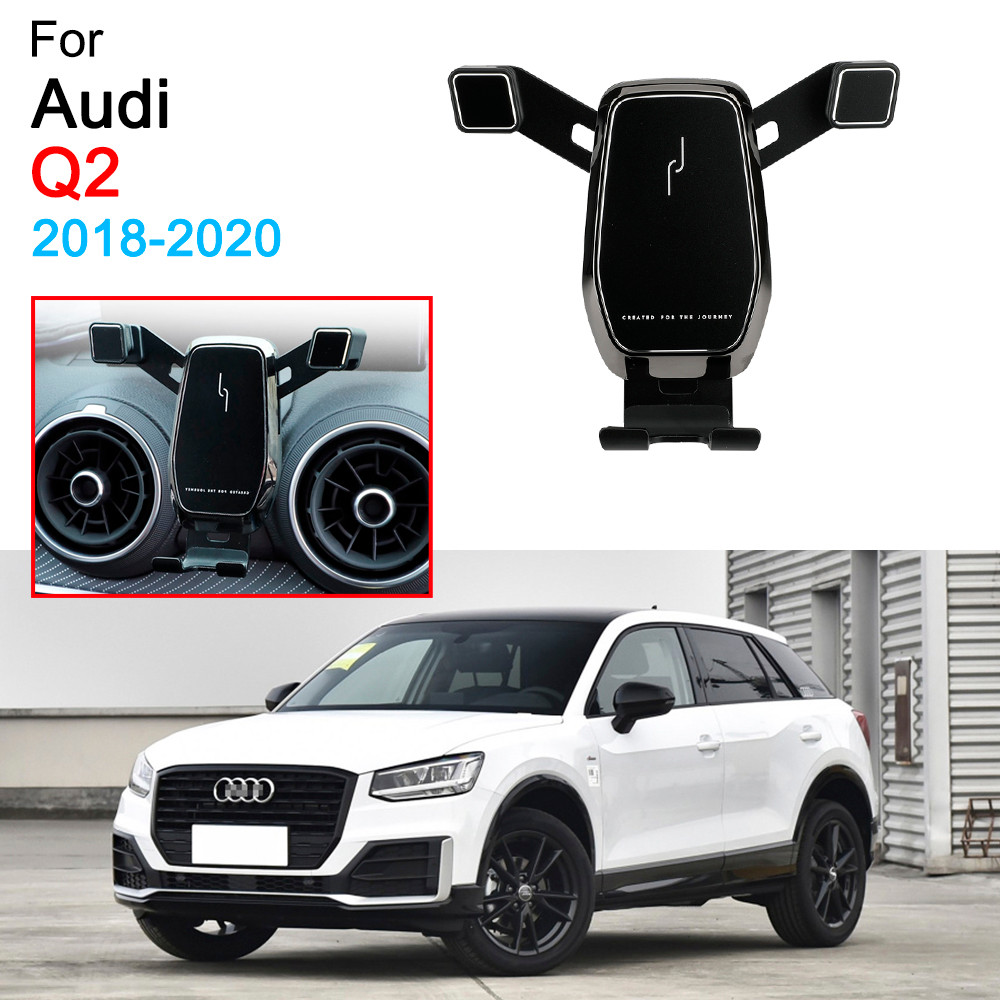 Car Phone Holder Air Vent Mount Clip Clamp Mobile Phone Holder for Au Q2 Accessories 2018 2019 2020 