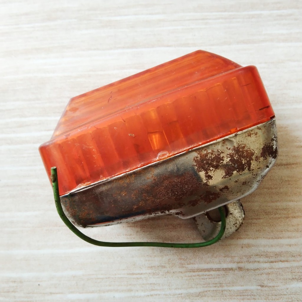 NOS/lampu Sein Riting Depan Mika standar YAMAHA V80 V 80 parts Aksesoris lamp Sen Suku cadang motor