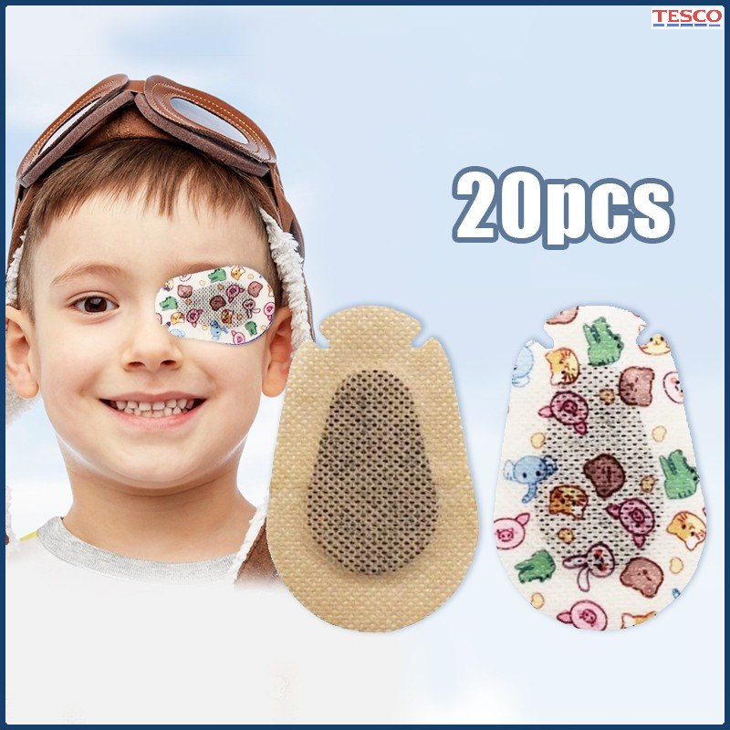20Pcs Terapi Mata Malas Amblyopia Orthoptic Sticker Penutup Mata Malas Anak Terapi Mata Anak/Dewasa