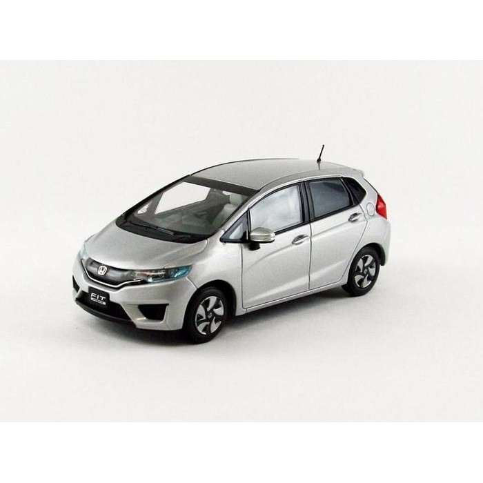 1/43 EBBRO HONDA FIT 3 HYBRID SILVER Diecast