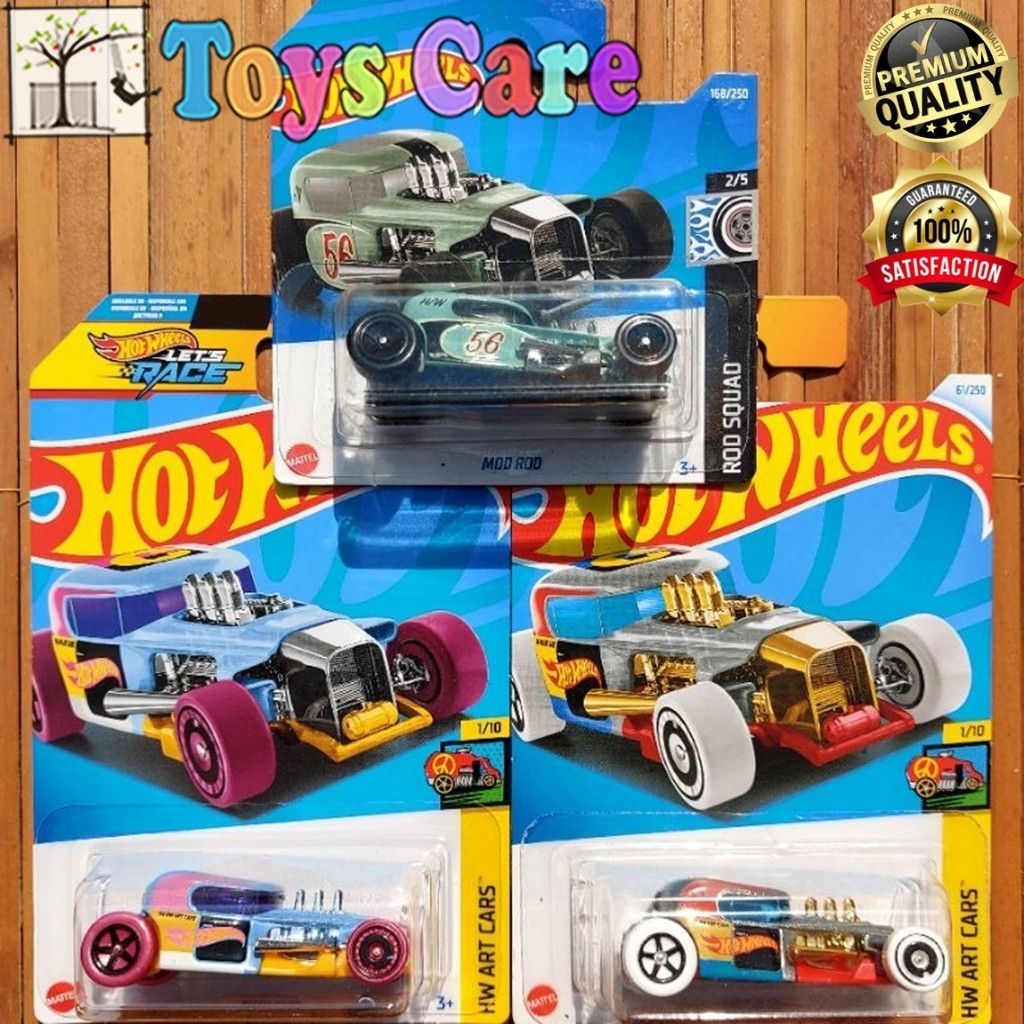 Hot Wheels Mod Rod Hotrod HW Art Cars Original Mattel