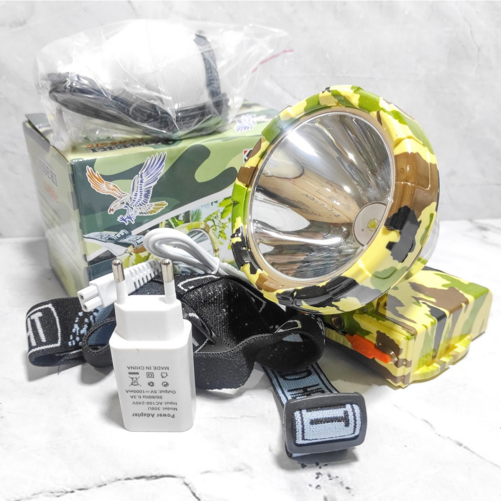 cod promo murah paket diskon% CK-SK398 KISEKI Senter Kepala Head Lamp Led Kiseki Ck Sk398 150 Watt P