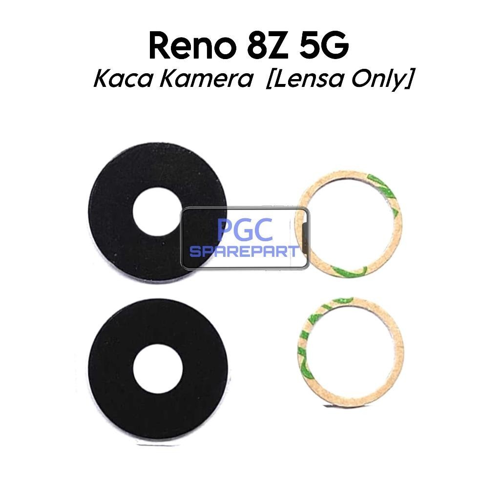 Kaca Lensa Kamera Belakang Reno8 Z 5G / Reno 8Z 5G