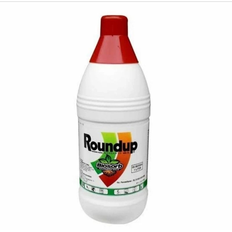 RoundUp 1 liter Obat Pembasmi Rumput Gulma Round Up 1000ML 1lt Herbisida 1L