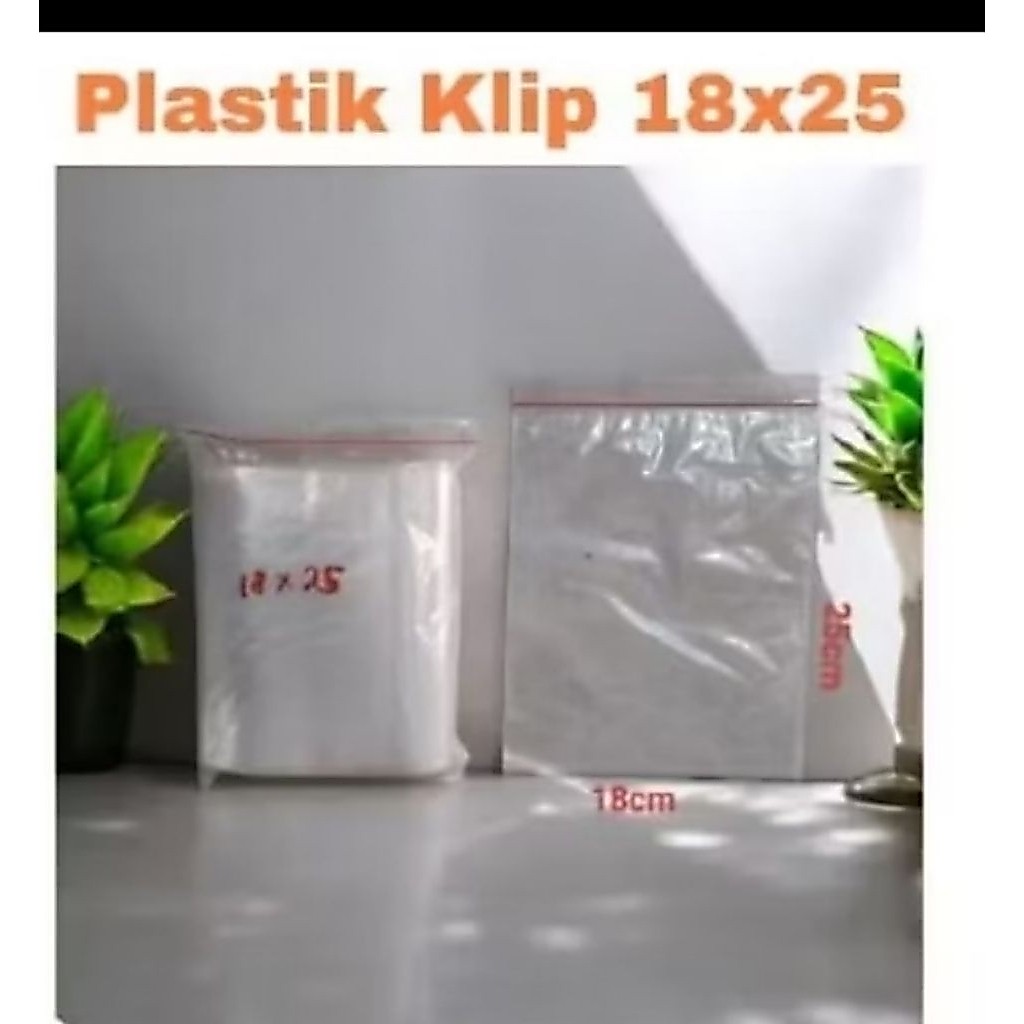 Plastik klip 25x18
