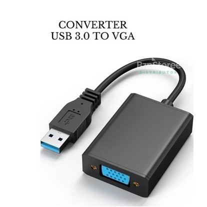 Converter USB 3.0 To HDMI Adapter / Kabel USB 3.0 to HDMI Converter / USB 3.0 To HDMI - MITRAMAKASSA