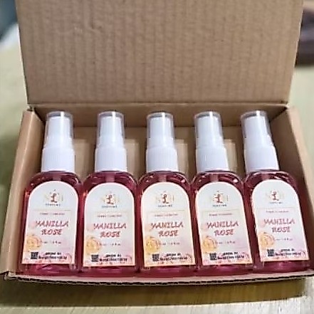 NLH Parfum Wangi Fresh Colection Varian VANILA ROSE Isi 5 Botol