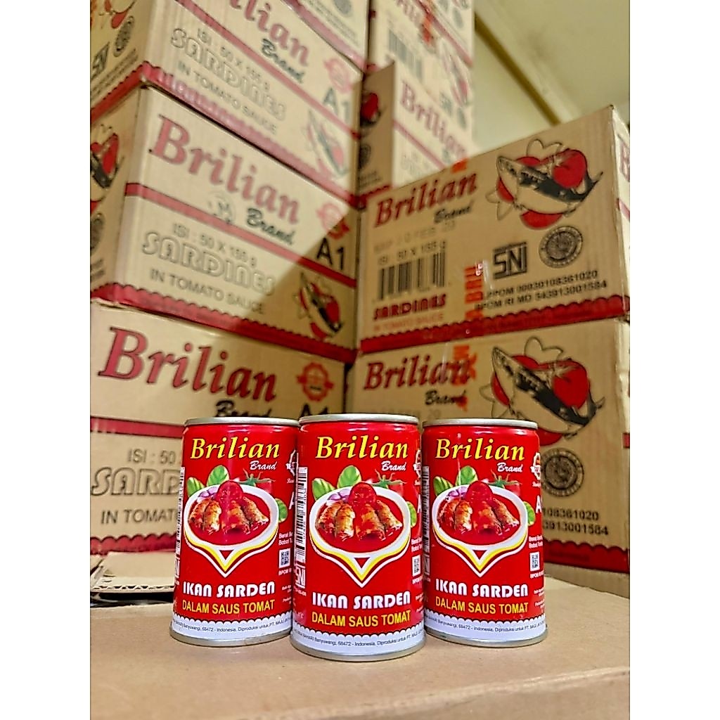 PAKET 3 PCSX155 kg Sarden Brilian //Sarden Brilian