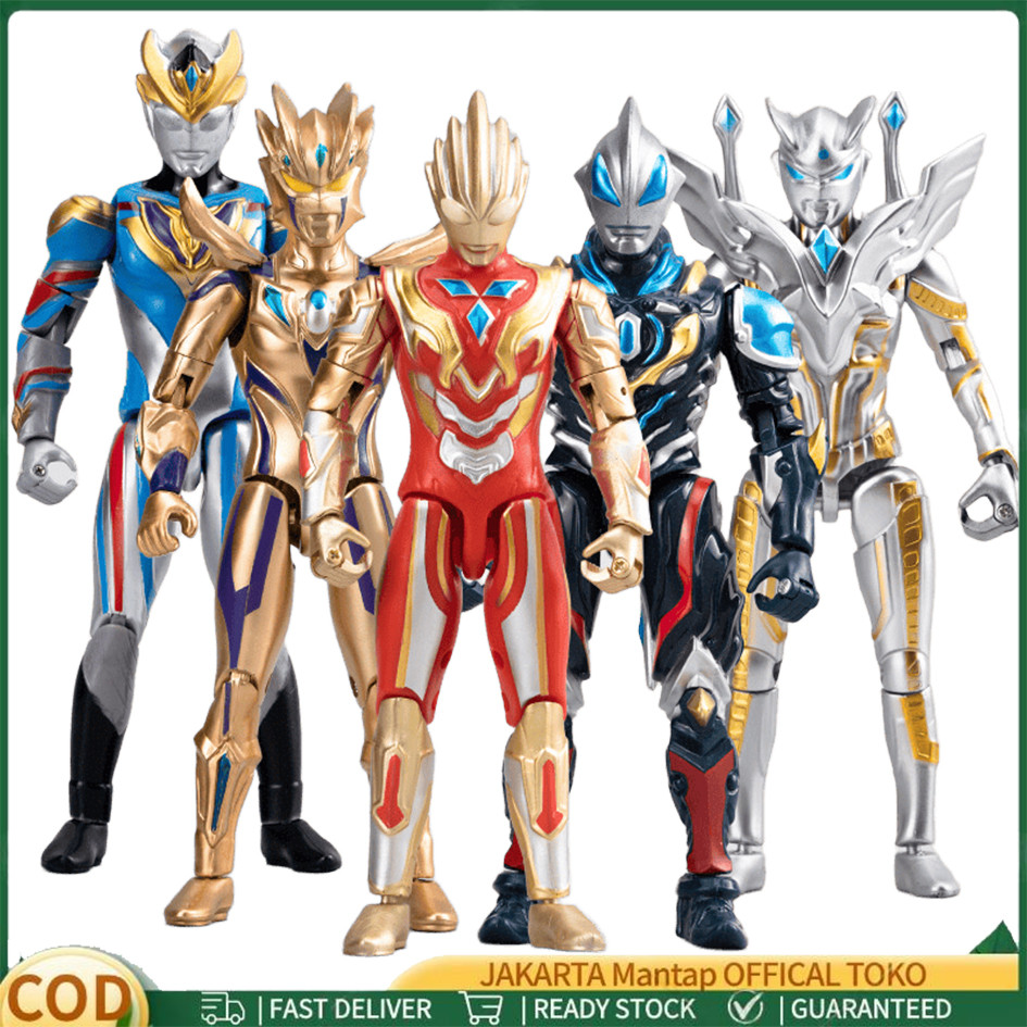 Mainan Ultraman Figure Z Zero Shf Ultraman Action Figure  Ultraman Zero Beyond Action Figure Set Ham