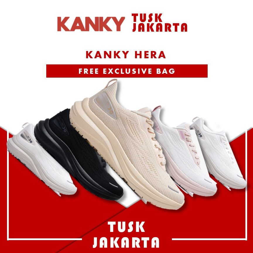 Sepatu Kanky Hera Sepatu Sneakers Kanky Casual Sport Pria Wanita Dewasa