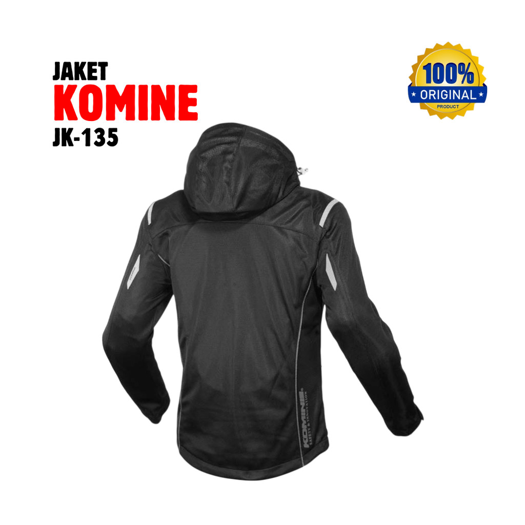 JAKET KOMINE JK-135 RIDING JACKET PARKA FULL MESH ORIGINAL