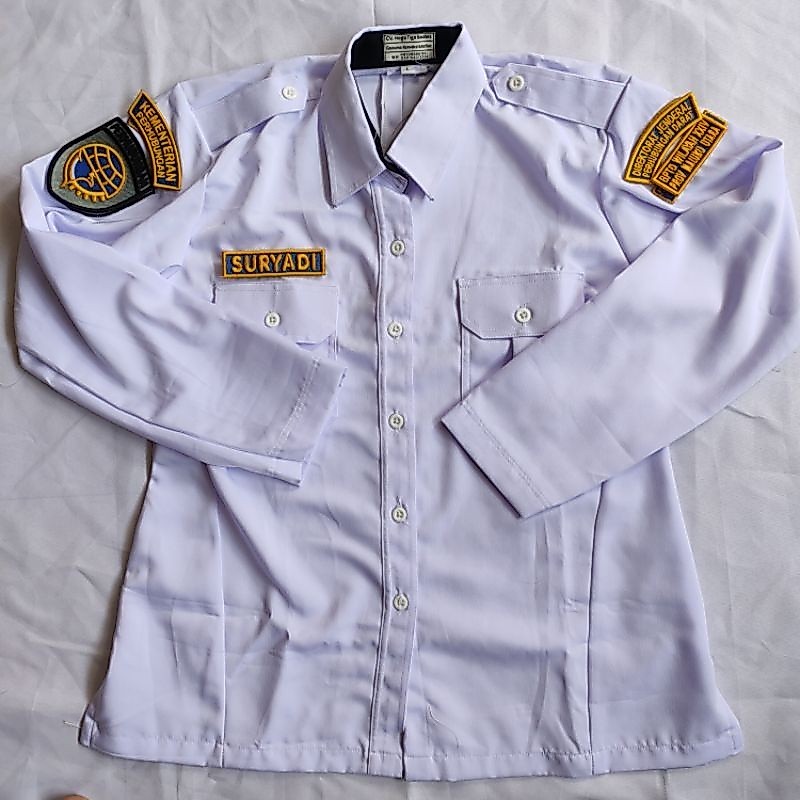 Baju Pdh Kemenhub Wanita / Kemeja Kemenhub Wanita / Pdh Kemenhub Wanita
