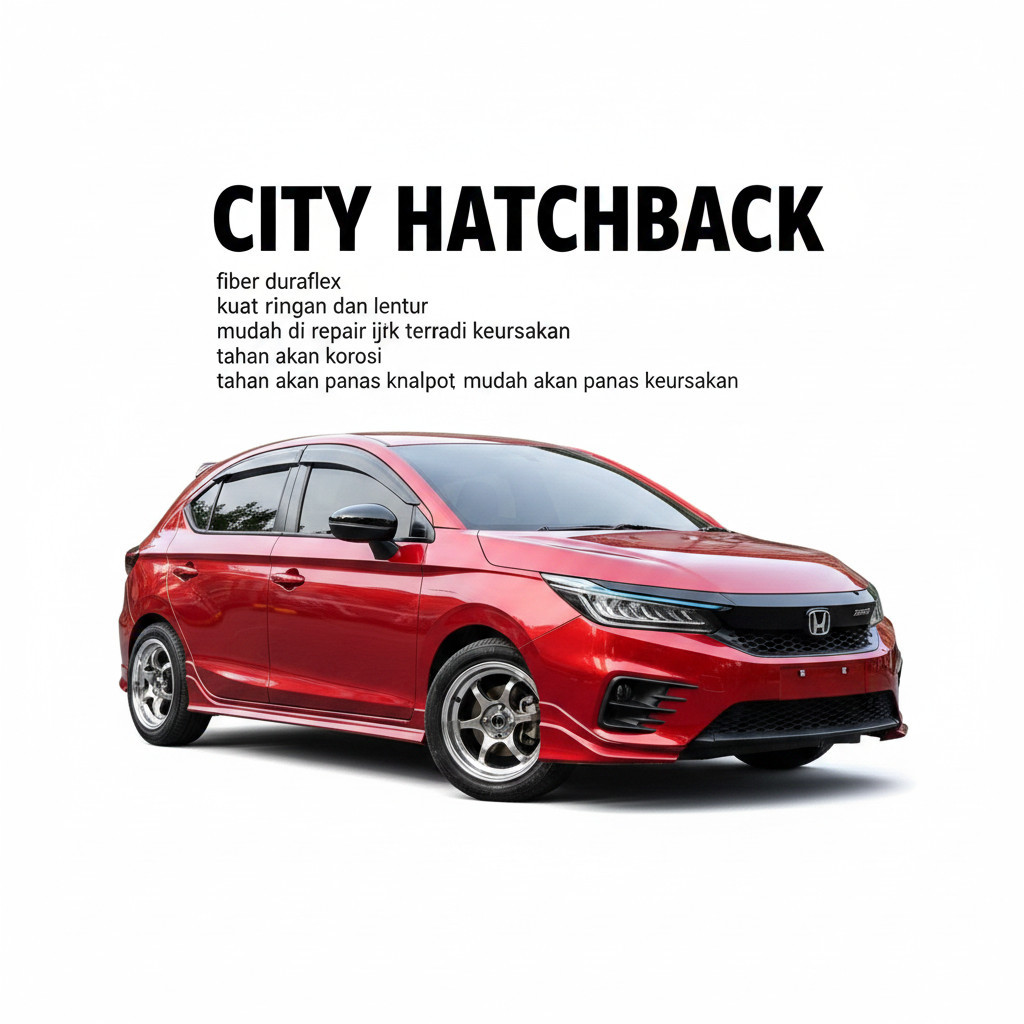 MURAH BODY KIT CITY RS BODYKIT CITY HATCHBACK 2021-2025