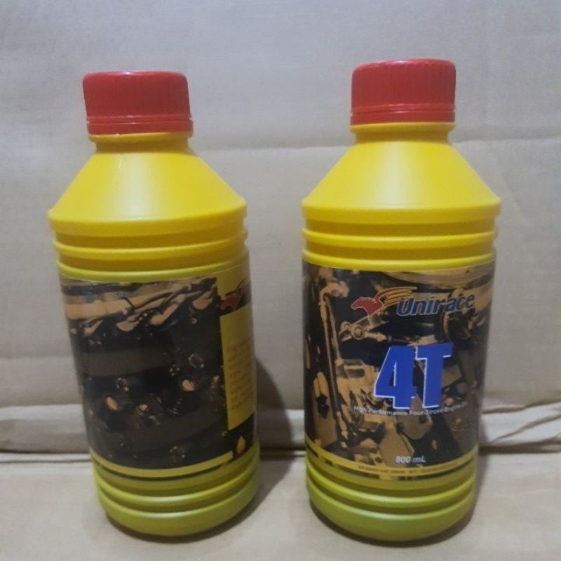 Oli Mesin Motor Unirace 4T Power 20W-50 0.8Liter Oli Unirace 4tak Botol Bulat Mantap