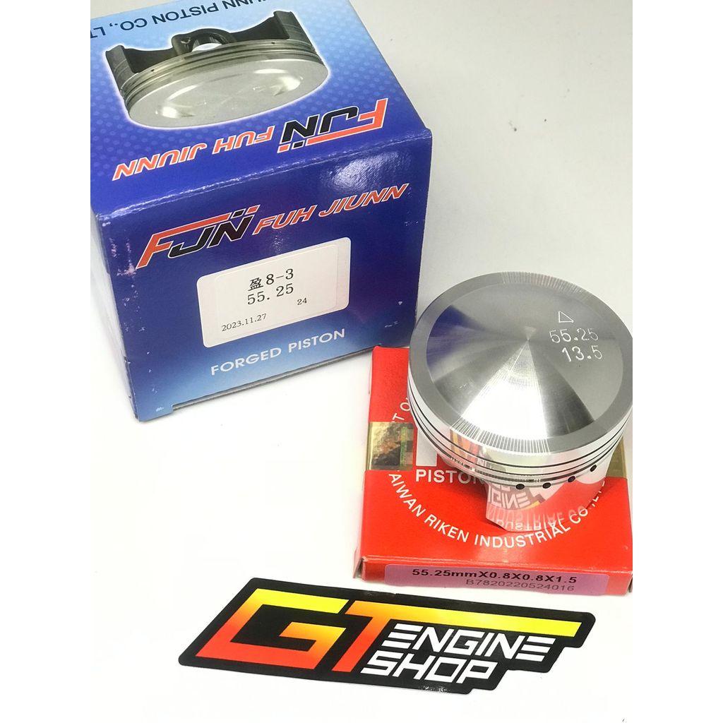 Piston fjn seher fjn diameter 55,25 mm pen 13 fuh jiunn forged piston
