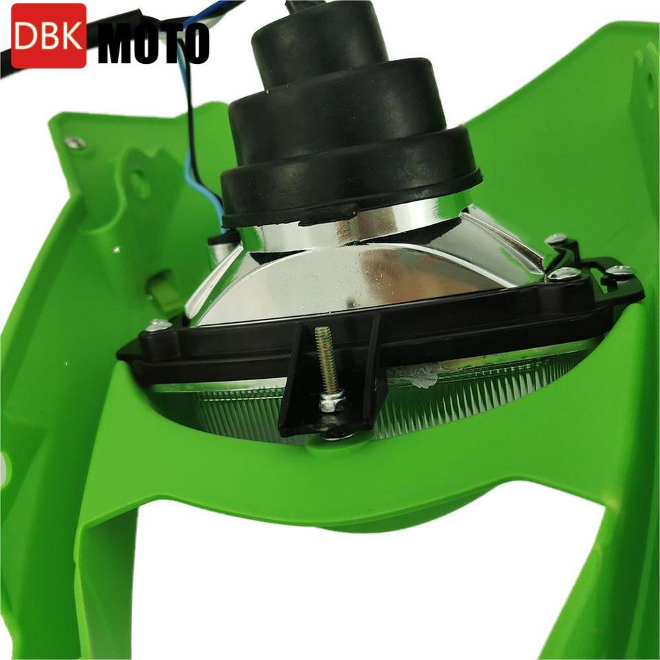 Enduro Motocross Headlight Plate for Kawasaki Klx250 KLX 150 450 Universal Headlamp rt Bike Headlamp