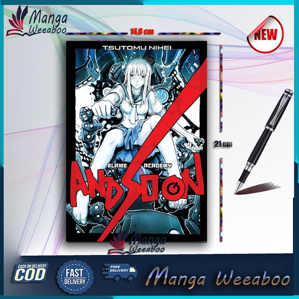 Komik Manga:  BLAME Academy and So On by Tsutomu Nihei-MW