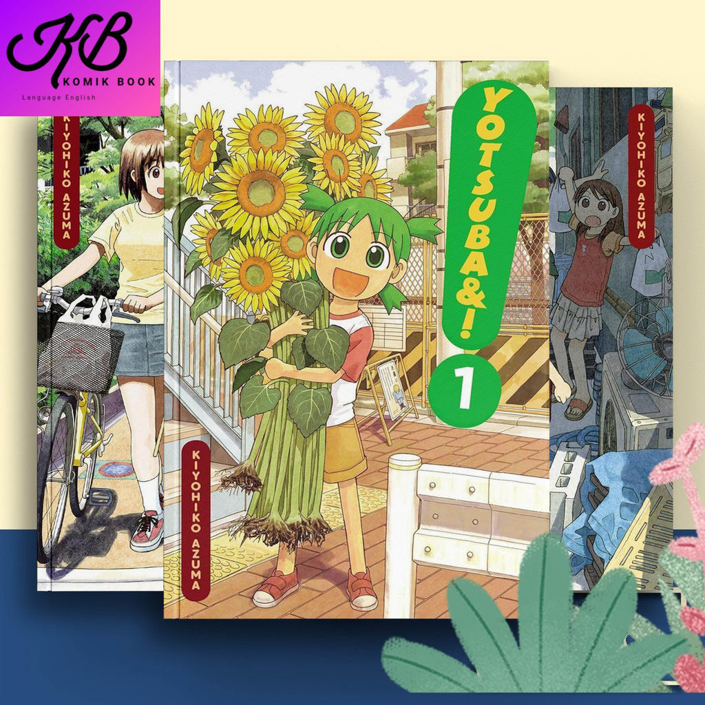 Yotsuba&, Vol. 1-15 ( Komik Manga ) by Kiyohiko Azuma