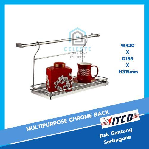 VITCO Multipurpose Rack/ Rak Dapur Gantung Serbaguna