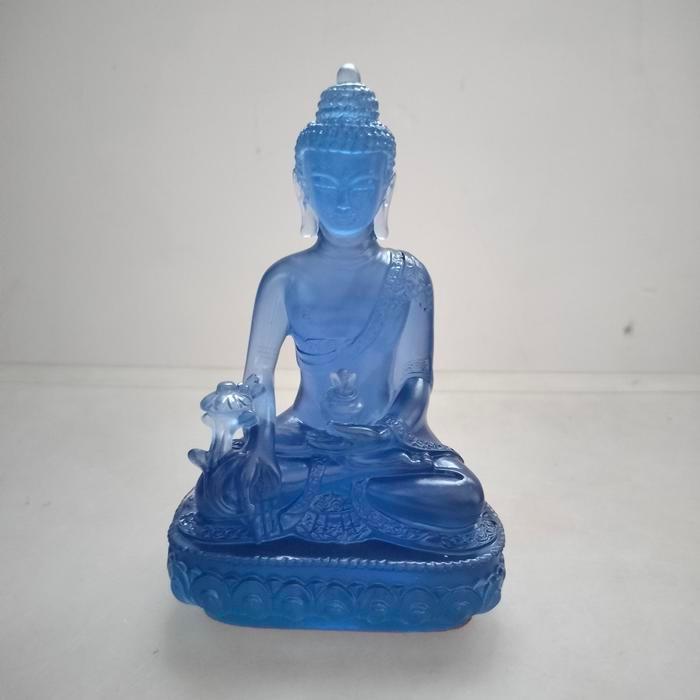 Patung Buddha Obat Yo Se Hut Medicine Buddha Bhaisajya Guru size L