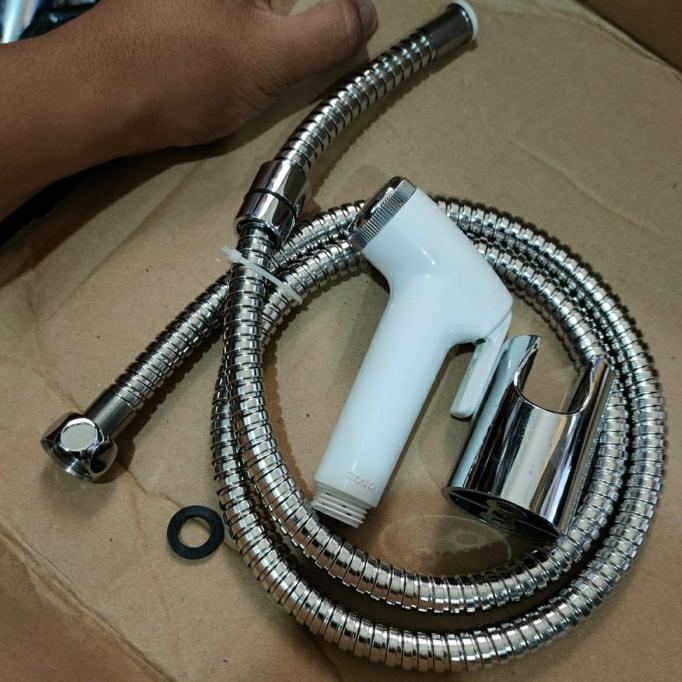Jet Shower Toto Putih | Shower Spray Toilet Toto ( bekas)