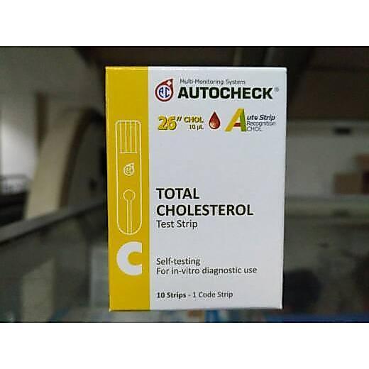 STRIP KOLESTEROL AUTOCHECK / KOLES AUTOCHECK / STIK AUTOCHECK