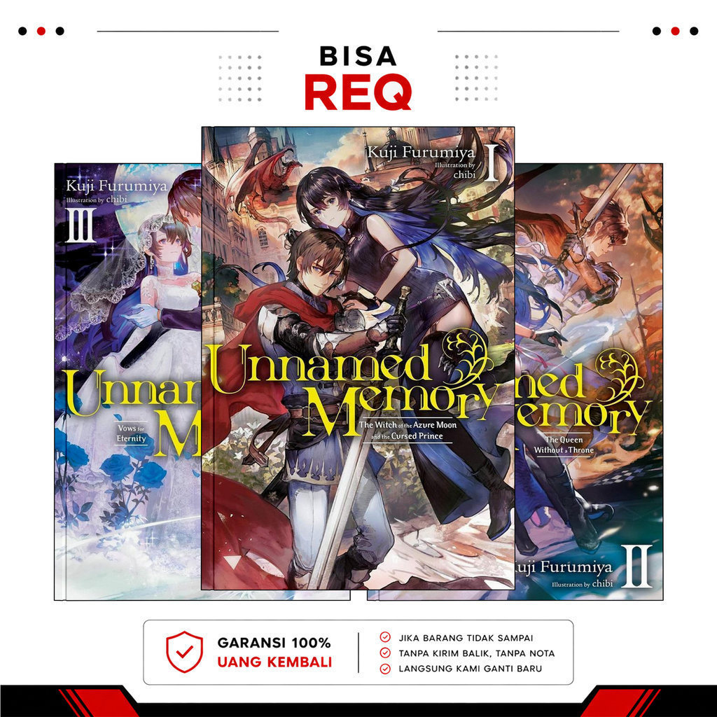 Unnamed Memory, Vol. 1-6 ( Light Novel ) by Kuji Furumiya