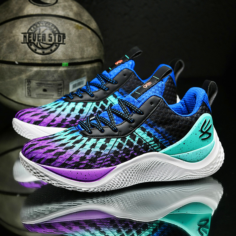 Curry 10th Generation Basketball Shoes 2024 Autumn Breathable Comfortable Wear-resistant Men's Pract