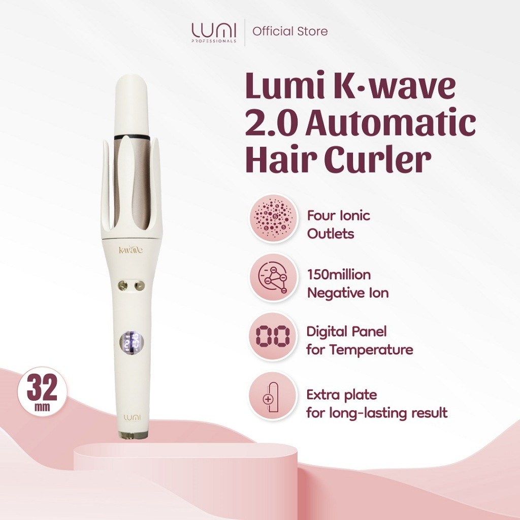 Lumi Kwave Automatic Hair Curler 32mm