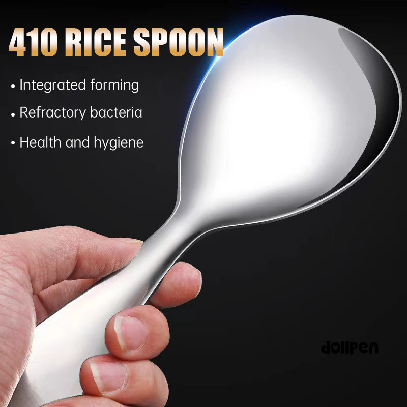 

Sendok Nasi Anti Lengket Tebal untuk Kafetaria Sendok Nasi Stainless Steel /dollpen