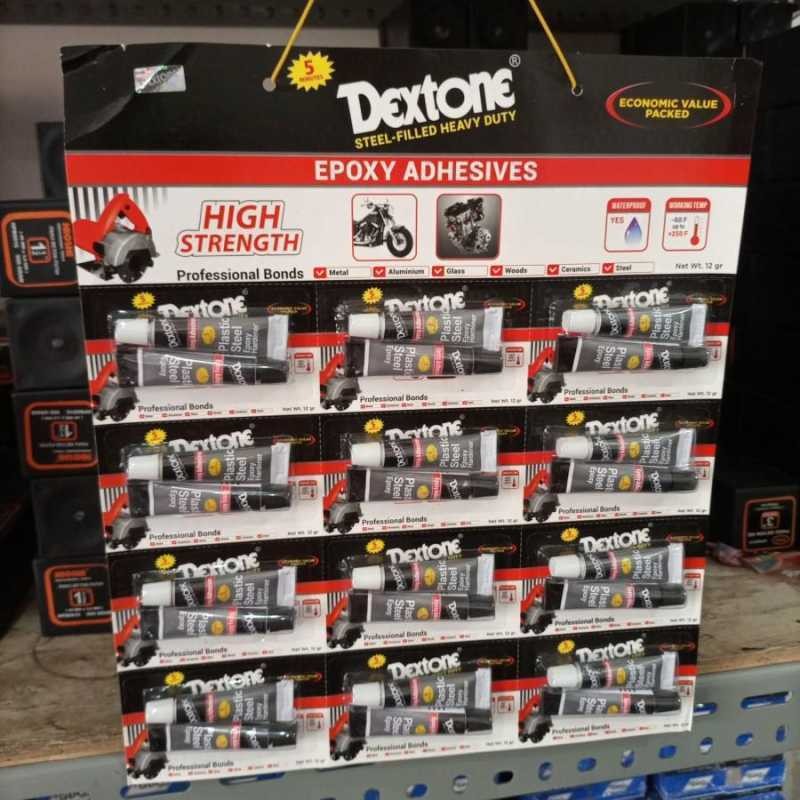 Lem Besi KECIL DEXTONE 12gram 12 gr Epoxy Adhesives (5 menit)/Lem Perekat Pecah Belah/ lem Besi Plas