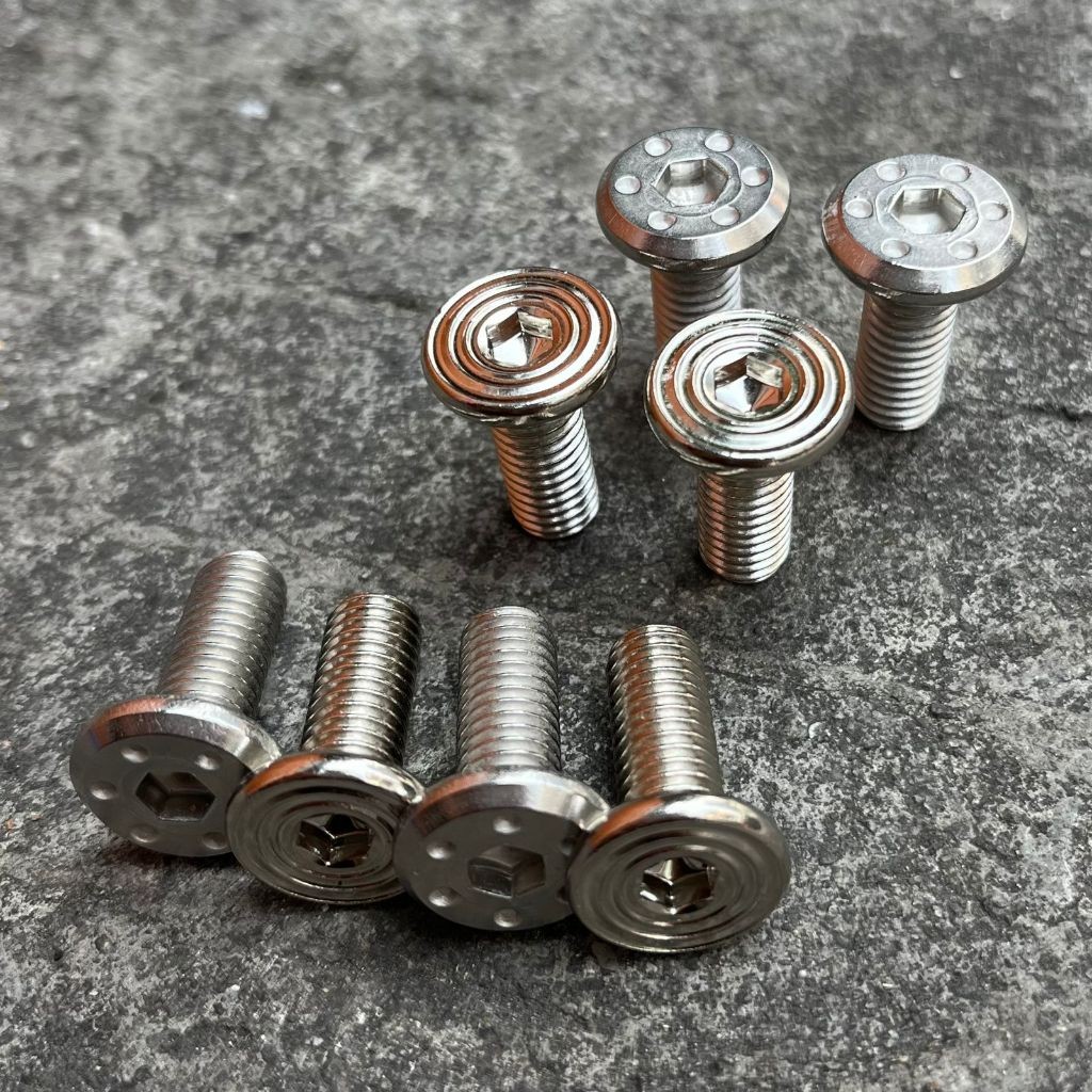 BAUT CAKRAM BAUT PROBOLT PIRINGAN STAINLESS DRAT 12 M8X20 BAUT PROBOLT DISC CAKRAM HARGA PER PCS (1B