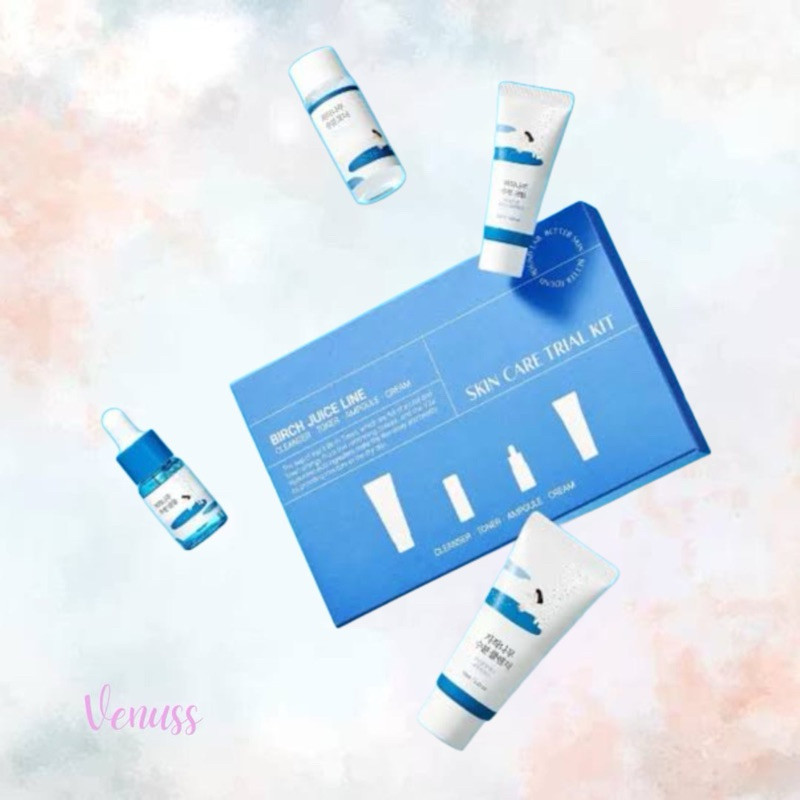 ROUND LAB Birch Juice Trial Kit 4 items