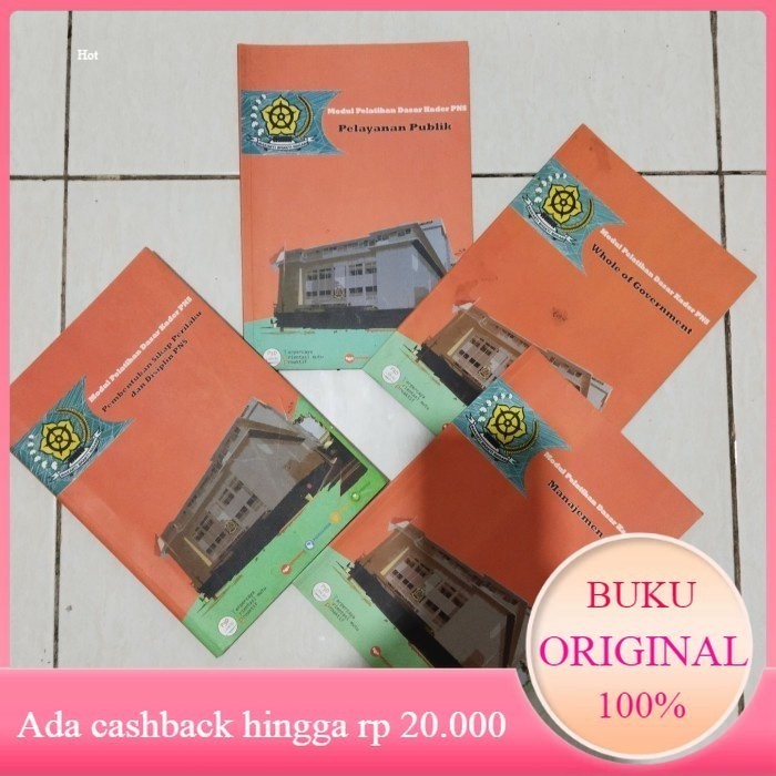 Buku MODUL PELATIHAN DASAR KADER PNS Original Bekas Baca deskripsi