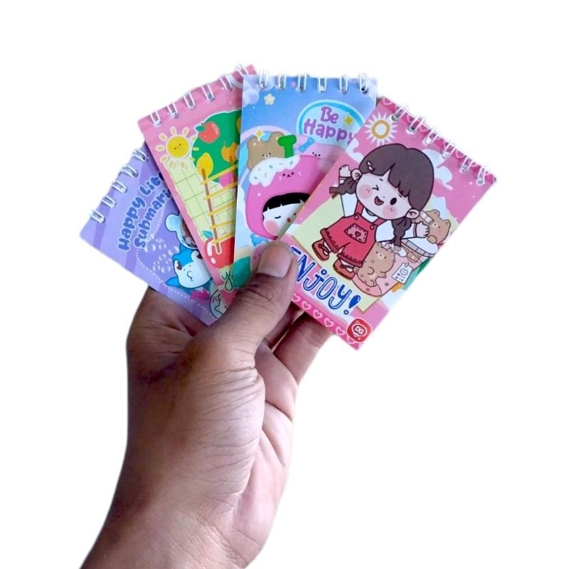 

[ ZAGI COLLECTION ] MEMO SPIRAL MOMO KECIL / MEMO MOMO / SPIRAL MOMO / BUKU MEMO MOMO