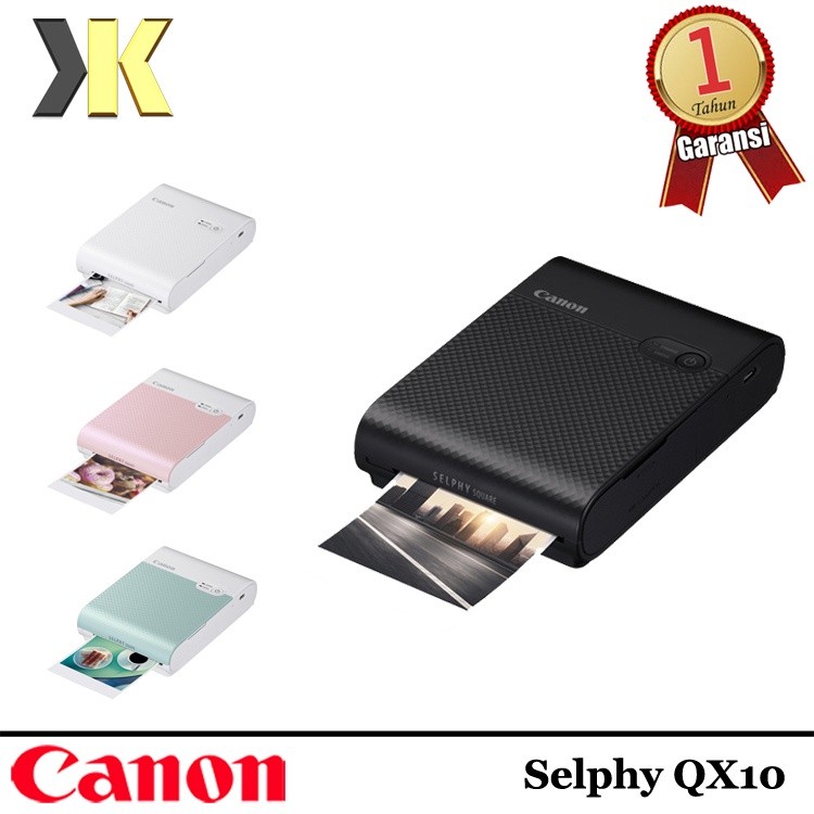 

CANON SELPHY SQUARE QX10 QX 10 QX-10 MOBILE PRINTER WIFI ORIGINAL GARANSI RESMI