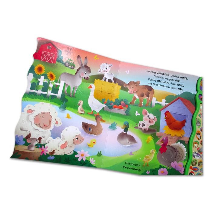 

Baby Animals Sounds Board Book With 50 Sounds!